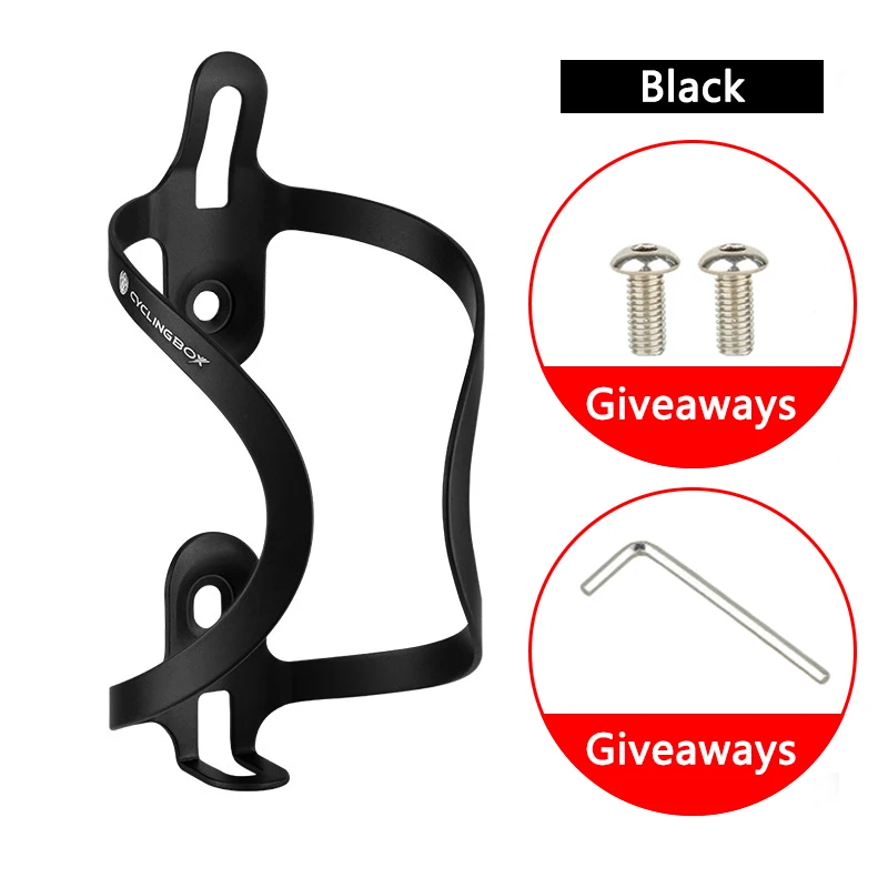 Bike Water Bottle Cage Bicycle Aluminum Alloy Water Bottle Holder Cages for Road Bike MTB