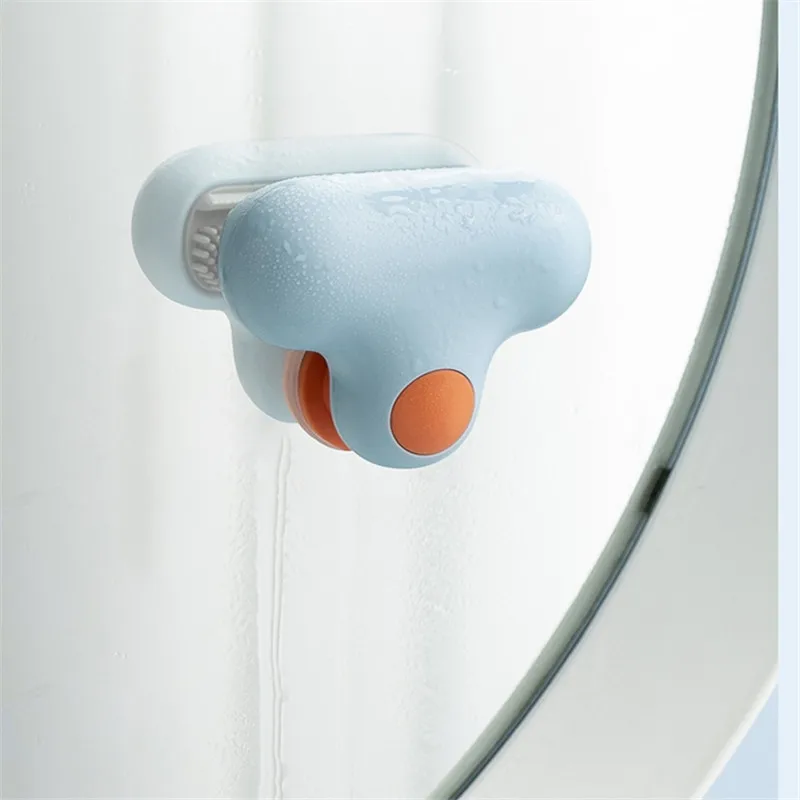 Cleaning squeegee for shower Mirror Suction Wall T shaped Mirror Glass Cleaning Drying Descaling Cleaner