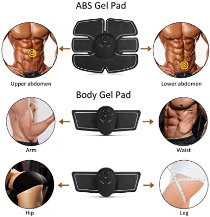 OEM Smart Fitness Mobile Gym Abs Stimulator Electric Ems Abdominal Trainer Ems deep muscle stimulator