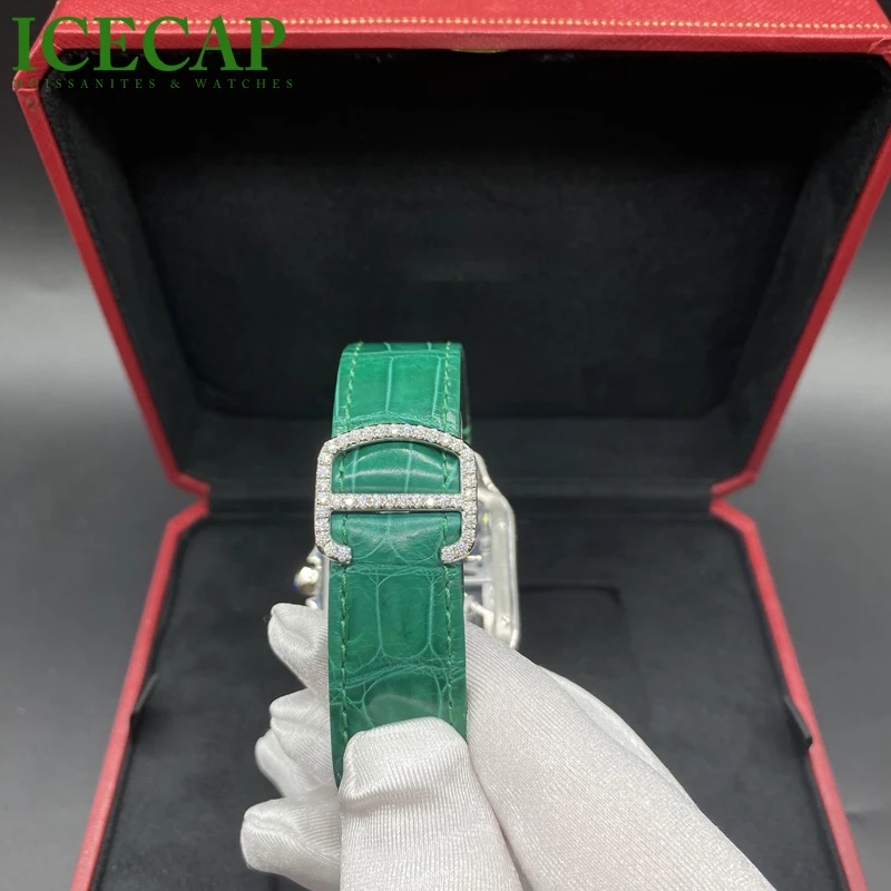 Icecap jewelry moissanite luxury watch fashion man watch iced out mechanical factory whole sale bling bling watch