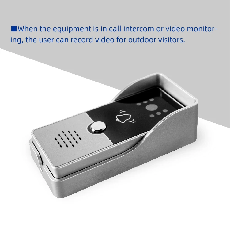 Дверной звонок с монитором камера дверной телефон