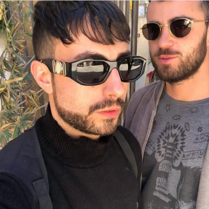 Wholesale Fashionable Luxury Women Shades Designer Famous Brands Irregular Small Frame Sunglasses For Men Sun Glasses