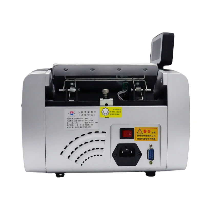 Widely Used Electronic Silvery Abs Plastic Bill Machine Money Counter