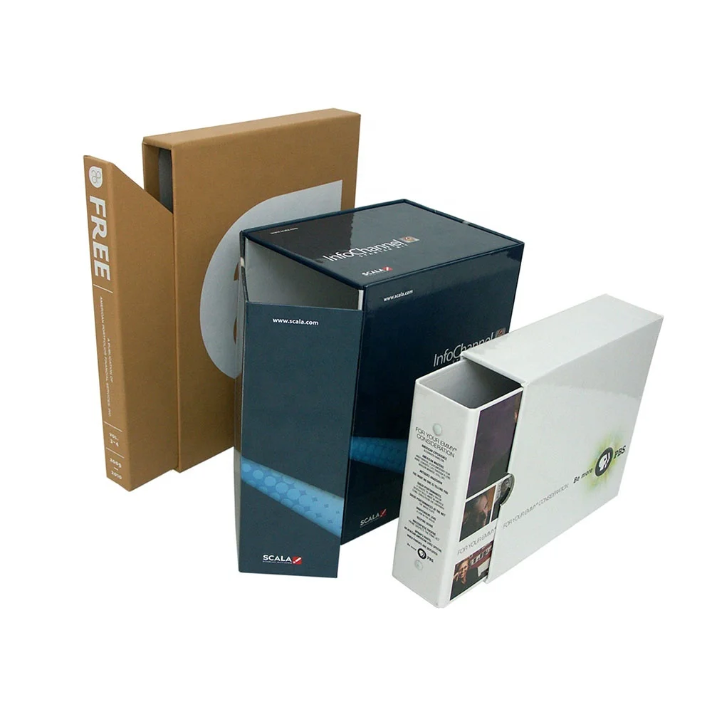 
Excellent quality kraft paper holder magazines books storage box file organizer 