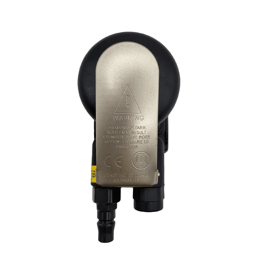 Pneumatic Dry Grinder Central Vacuum Ready Pneumatic Sanding Sandpaper Machine 70*100mm Square Air Orbital Sander