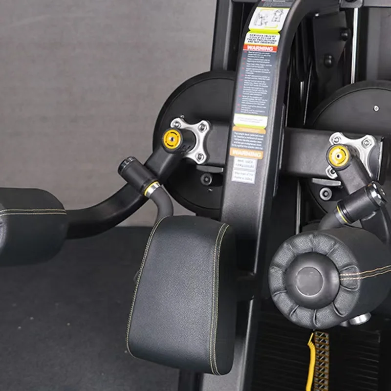 Commercial Gym Equipment Pin Loaded Abdominal Trainer Adjustable Back Extension Machine