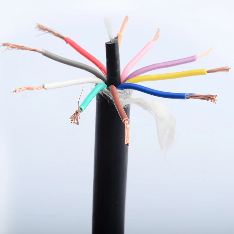 Trvvp Drag Chain System Cable Pvc Flexible Wire Resistance To Bending Corrosion Resistant Shielded Cable