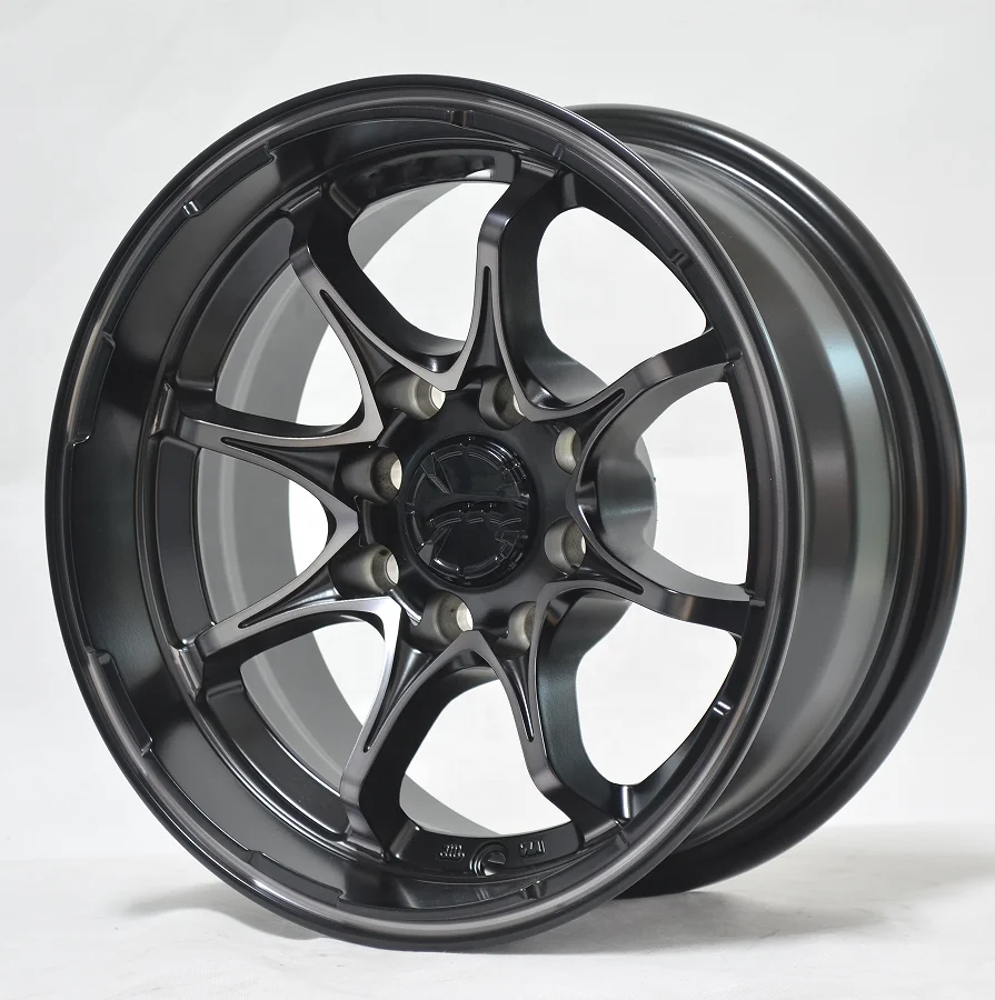 13x6 14x6.5 inch rims for car 100 114.3 PCD VIA JWL quality standard CB 73.1 100% balance tested on sale