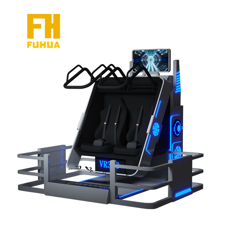 32 inch large screen 720 degree VR glasses enjoy  flight simulator the exciting and fun massive games  equipment with 2 seater