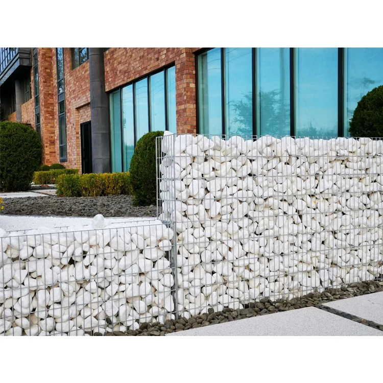 Gabion Iron Wire Mesh Stone Cage Wire Mesh Yard Fence For Garden