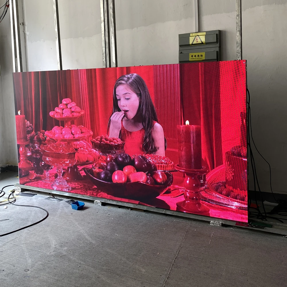 High Resolution P1.86 P2 P2.5 P4 Big TV Stage Background Rgb Full Color Led Display Screen Video Wall