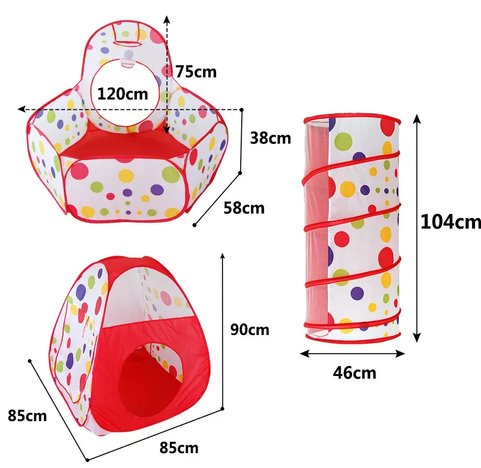 Children Baby Playpens Safety Tents Kids Play Tent Ocean Ball Pool