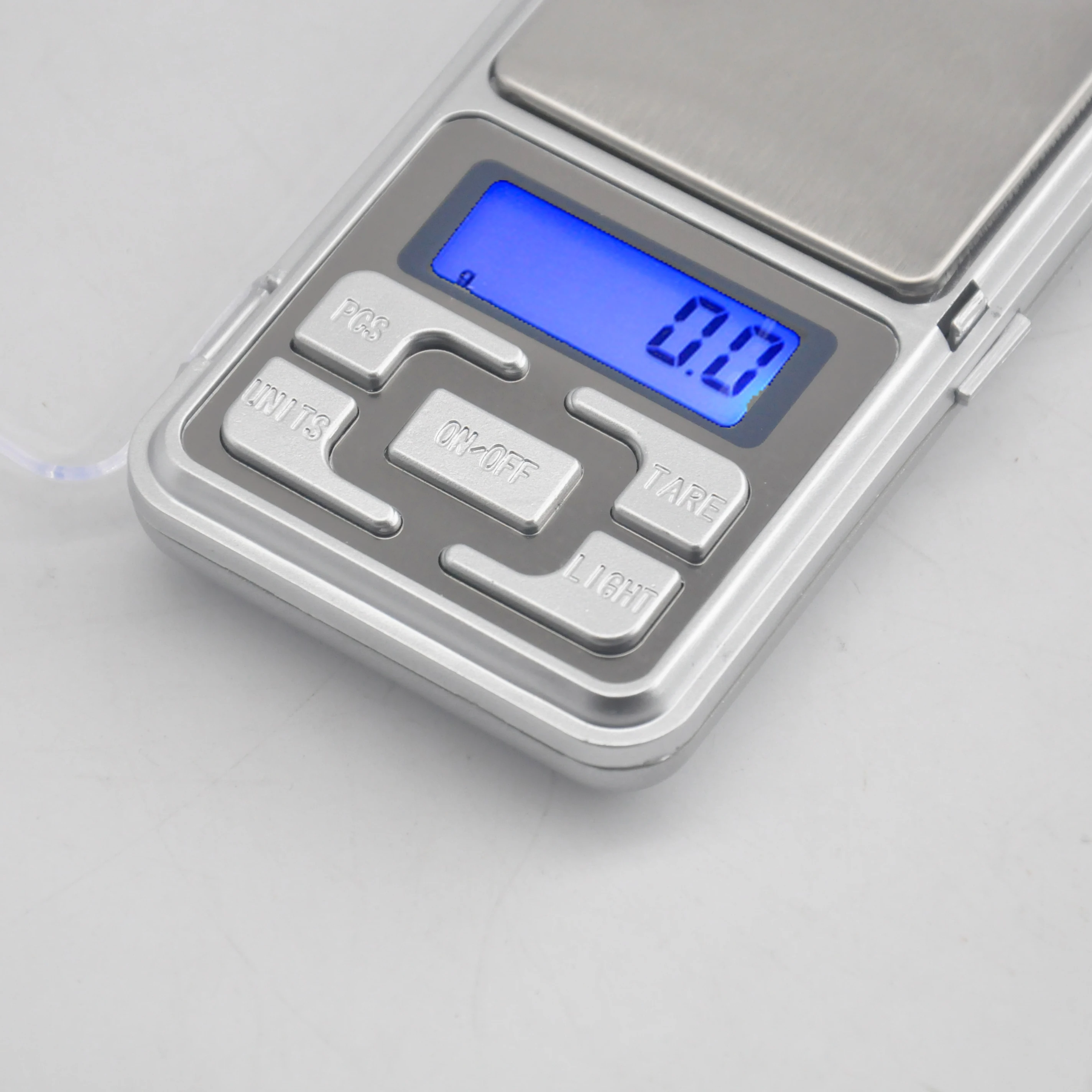 
MH LCD Display Type Digital Electronic Pocket weighing balance counting mini Jewelry scale gold scale 0.1-500G/0.01-200G 