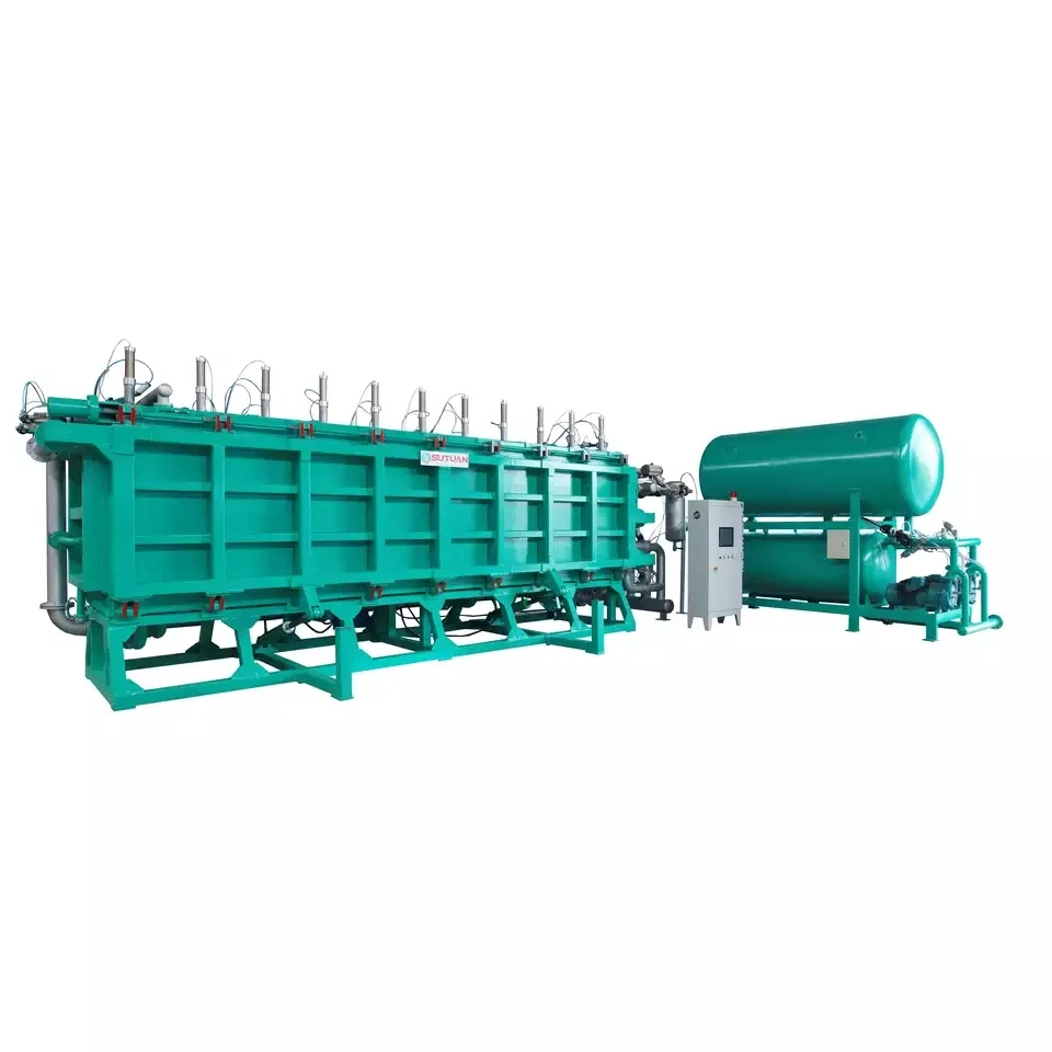 Sutuan eps styrofoam lightweight sandwich wall panel manufacturing eps building block machine production line