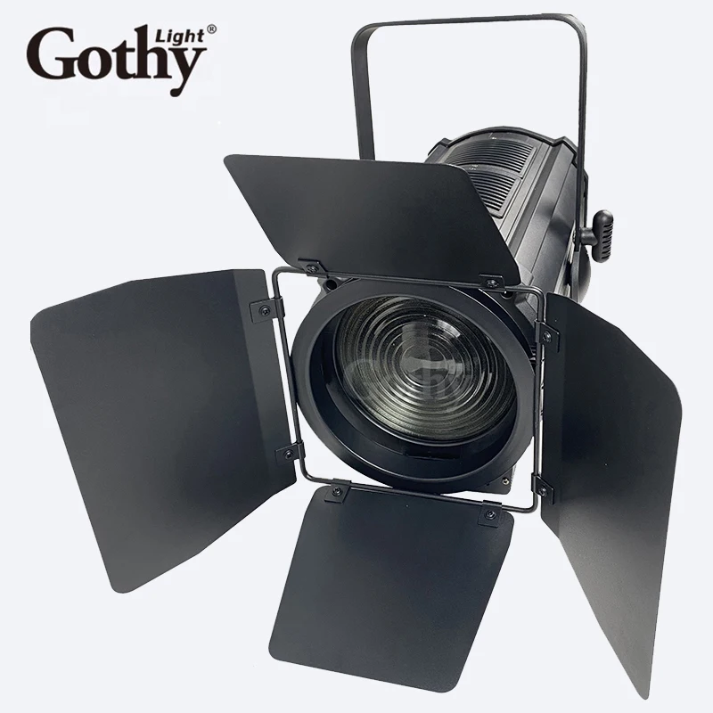 Motor Zoom 200w or 300w led Fresnel zoom Light Fresnel Lens