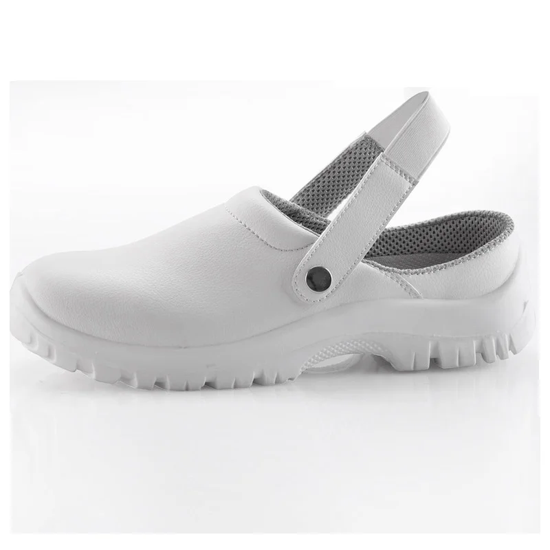 
Waterproof Professional Chef Safety Work Shoes for Food Industry, Anti Slip Kitchen Safety Shoe for Restaurant, Clean Room ESD 