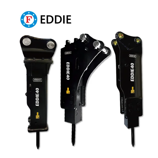 Factory Direct EDT100 Powerful Hydraulic Breaker New Rock Breaker Chisel Attachments Excavator Low Price Construction Equipment