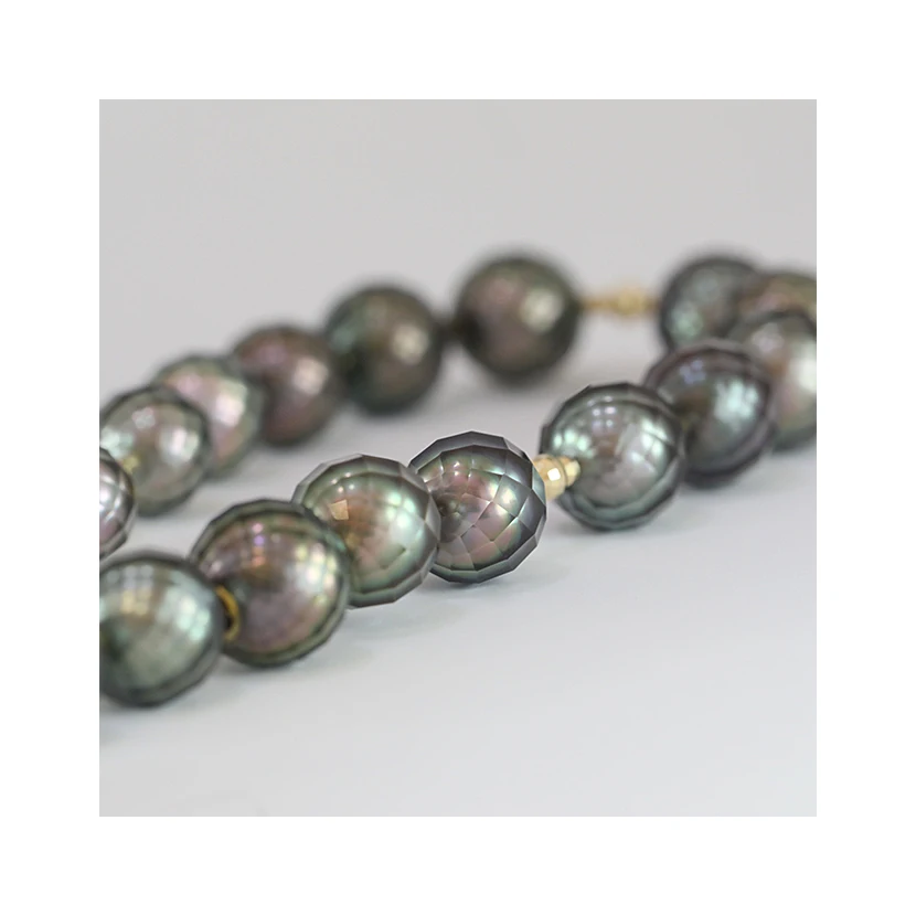 
Tahitian Luminous Hot Sellers Quality Real Strands Gold Pearls 