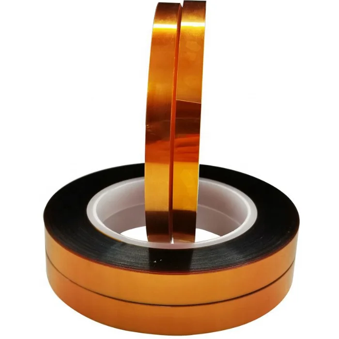 
PET High Temperature Tape for Electronics Industrial Heat Resistant Gold Finger Tape 