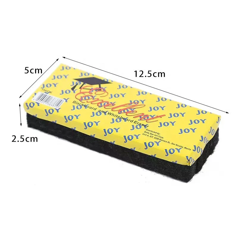Eco-friendly large board eraser felt chalkboard erasers dustless blackboard cleaner chalk eraser