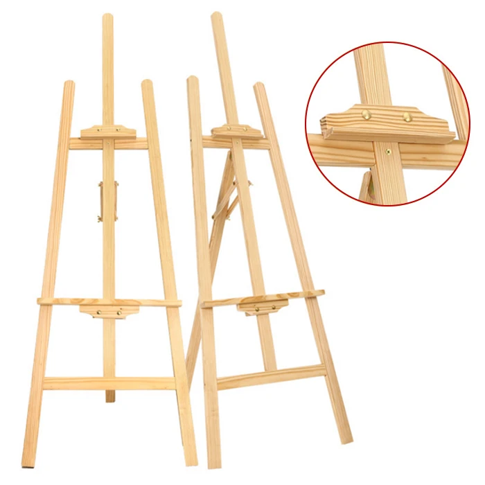 High Quality Stretched Canvas Painting Easel Stand 175cm Studio Outdoor Drawing
