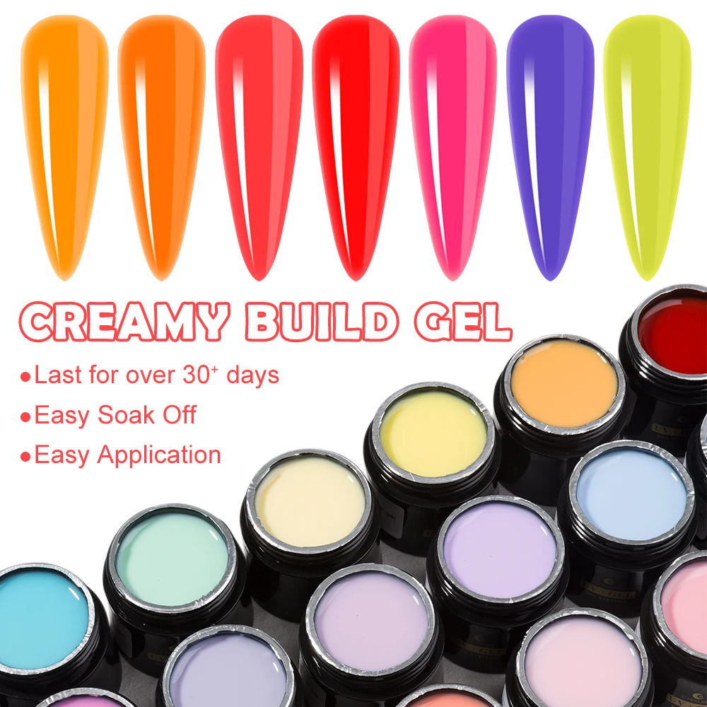 Гель-лак для ногтей, 58 цветов