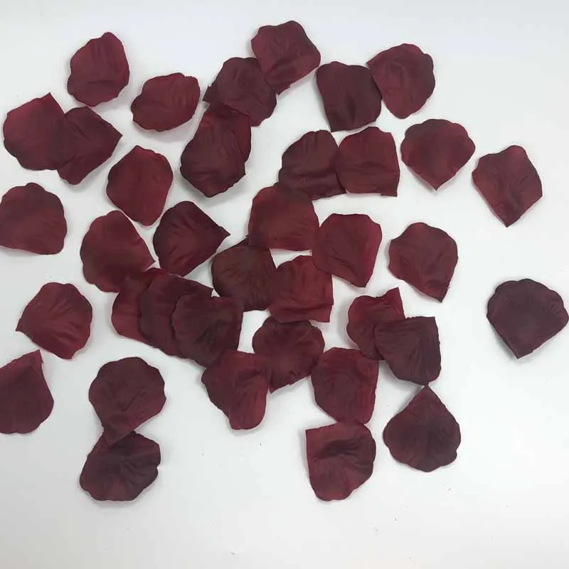 Wholesale High Quality Artificial Flower Silk Rose Petals for Party Wedding Decoration