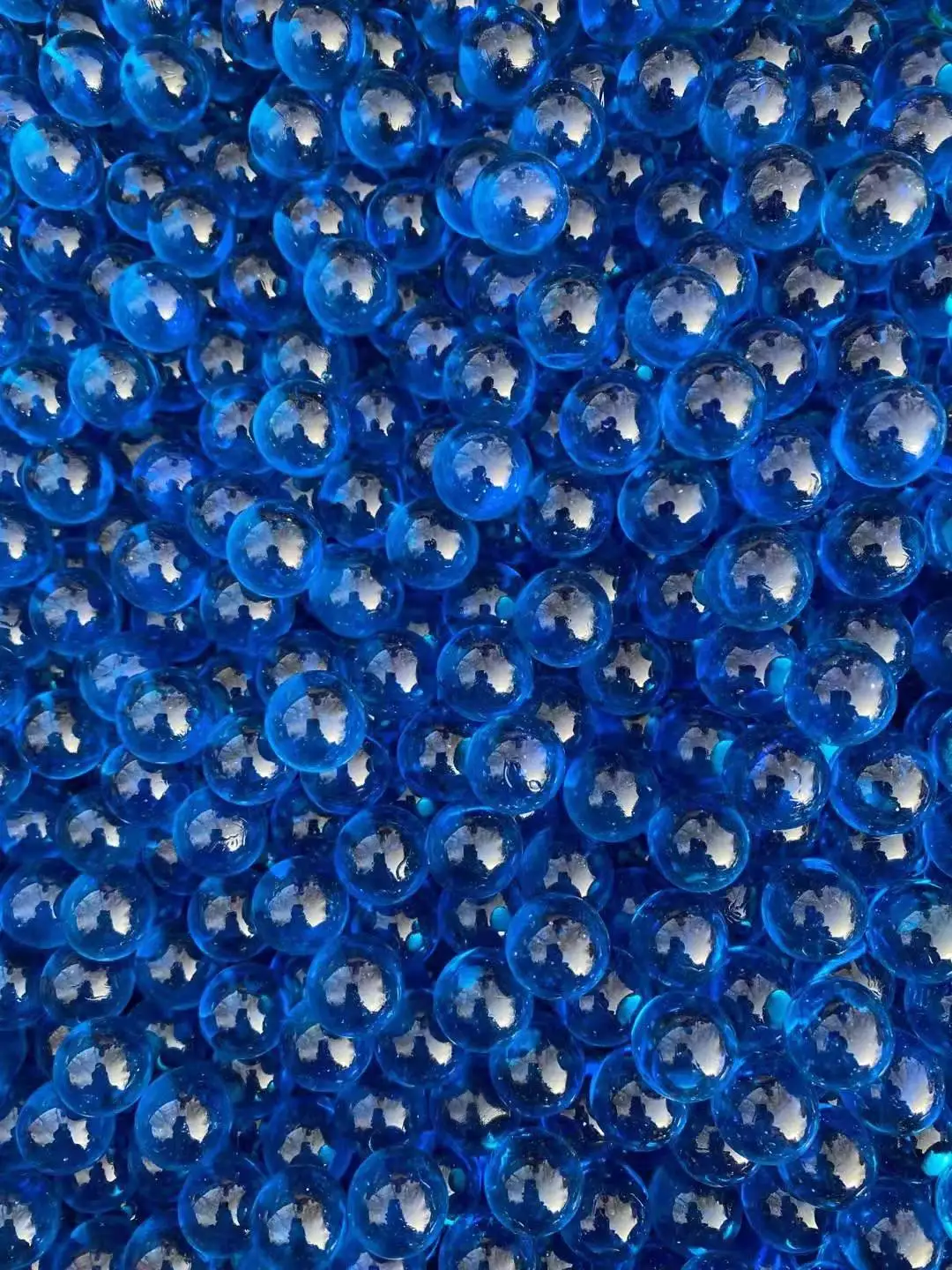 Wholesale Toy Solid Glass Ball Bottle Marble Coffee Tables Vases Floral Use Balls Glass Marbles