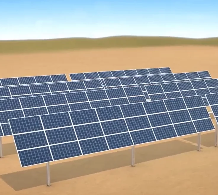 1MW Manufacturer price solar tracking and mounting systems 1MW single axis solar pv tracking system