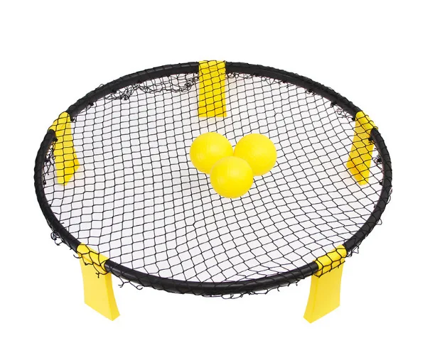 Mini beach volleyball spike ball game set outdoor team sports lawn fitness equipment