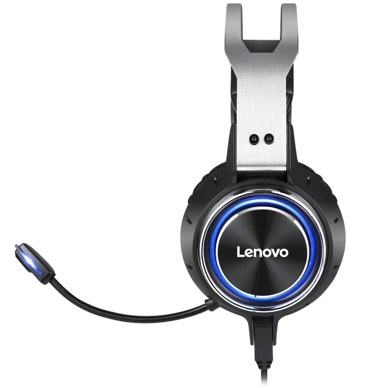Предлагаем со склада оригинальные Lenovo HS25 игровая гарнитура с высоким уровнем поток магнитный сердечник ANC шумоподавление микрофон наушники