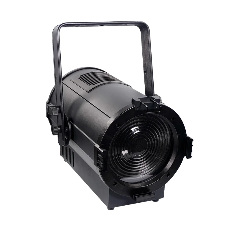 Hot Sell 200W fresnel With Zoom Function Silent Operation Led fresnel Stage Light For Exhibition Museum Lighting