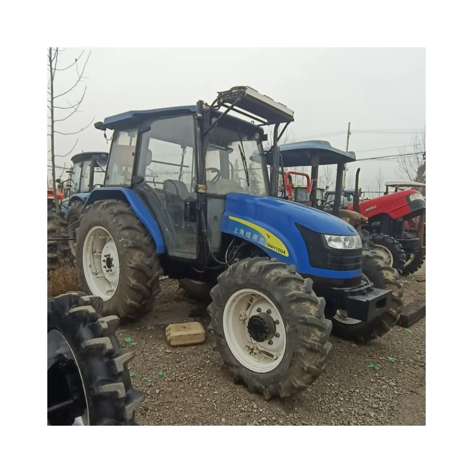 100HP 4WD tractor Agricultural Farming Used  machines Holland  Factory price original tractor wheel tractor for sale
