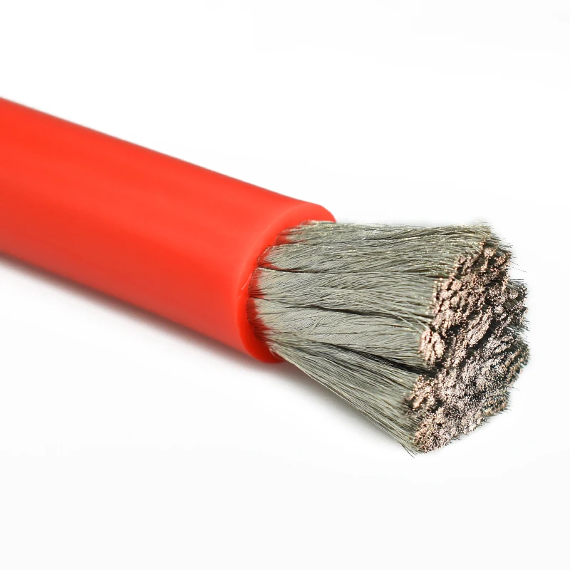 extra soft lithium battery silicone cable wire resistant high and low temperature 0 1 2 3 4 AWG 35 50 70 95 mm2