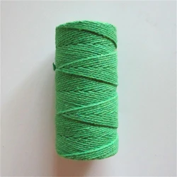 2mm colored macrame cord gold silk cotton rope Christmas gift wrapping decoration rope tag rope