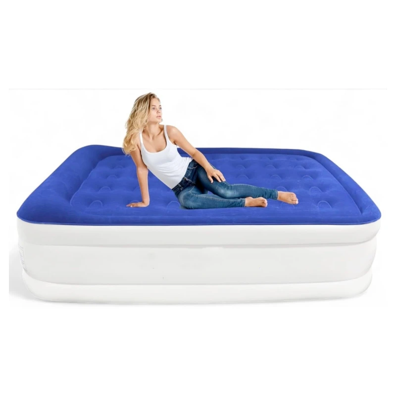 King Size Air Mattress Bed With Built in Pump Ultimate Comfort  Easy Inflation