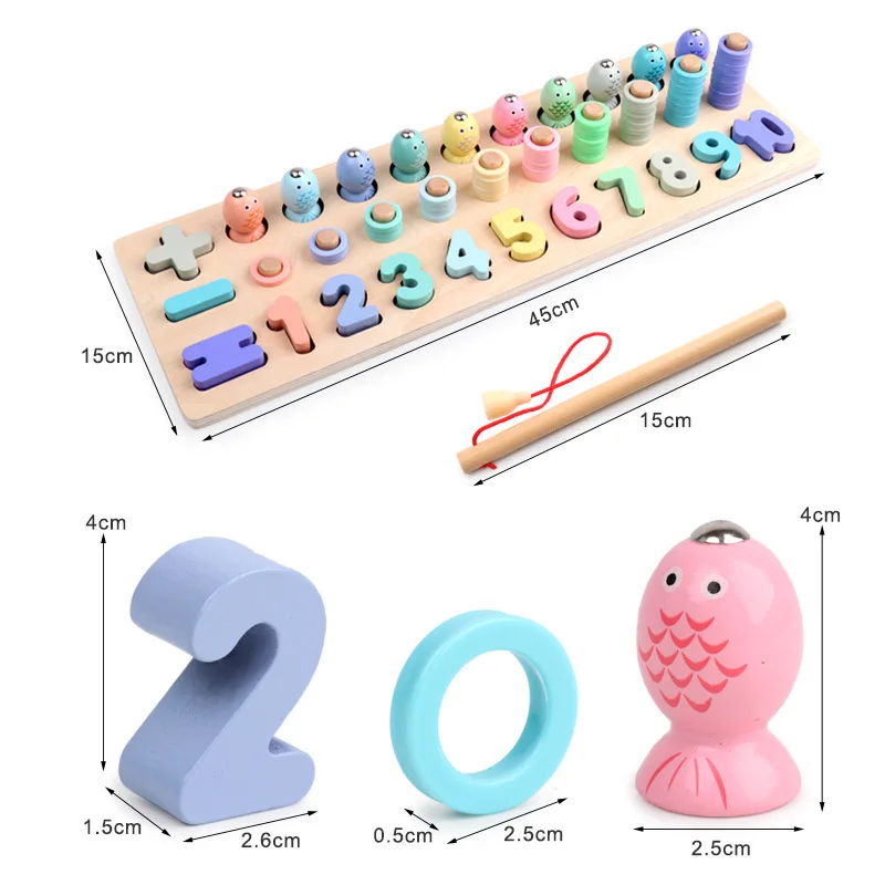 New Product Early Educationial Toy Wooden Matching Board Educational Happy Kids Toy