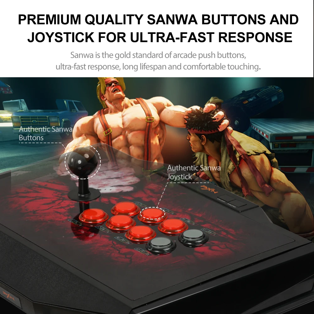 PXN X9 DIY Sawan Arcade Joystick for PC/PS3/PS4/XBOX ONE/SWITCH