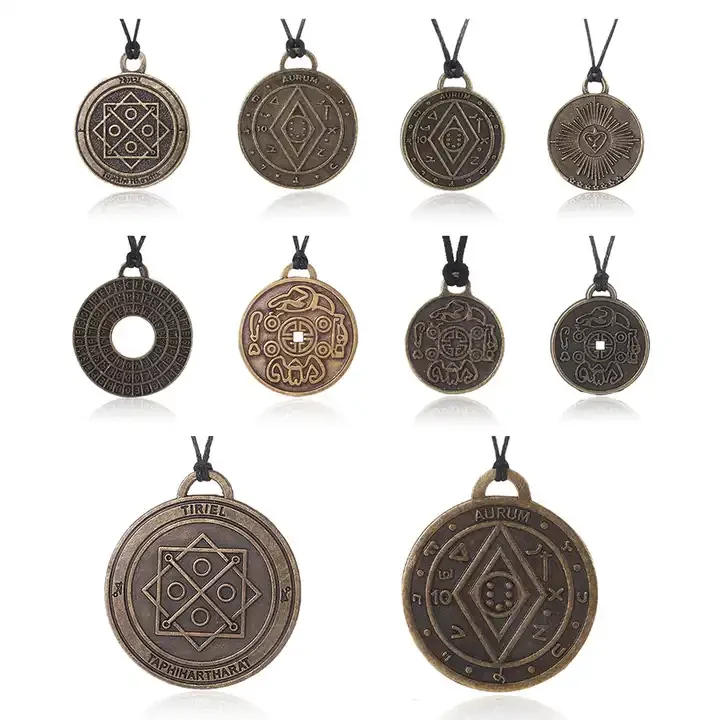 Amulet pendant Thai Coin Money Amulet  love lucky Pendant Wealth Health money Amulet Factory production