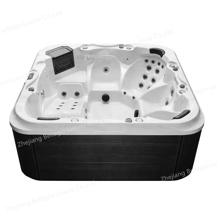 High Quality 6 Persons Outdoor Massage Luxury Outdoor Hot Tub Spa