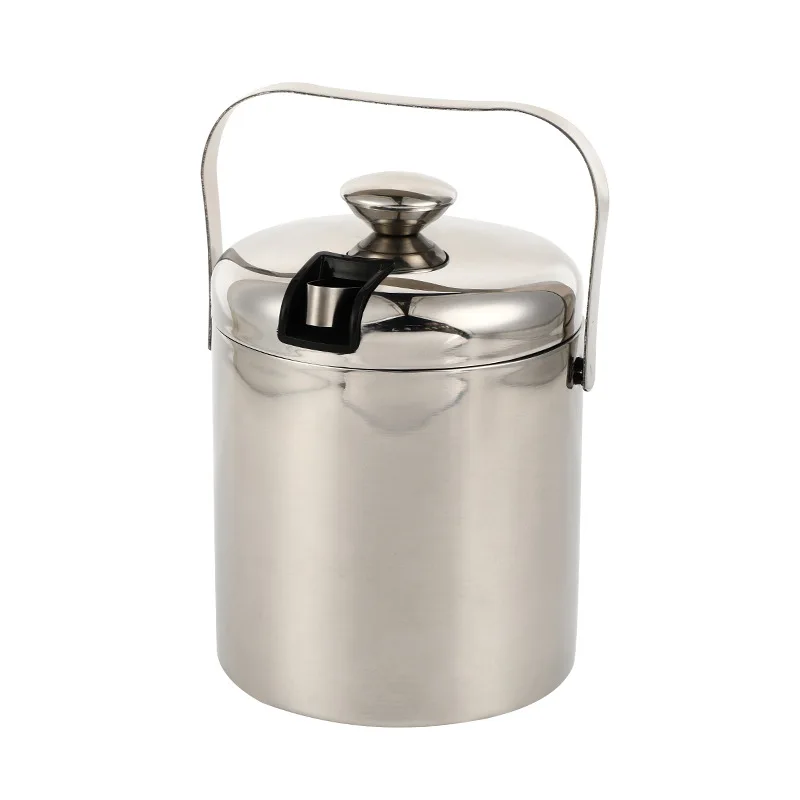 wholesale gold rose gold silver patron ice bucket  stainless steel ice bucket insulated with lid