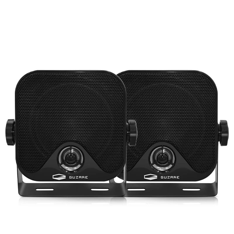 Водонепроницаемая черная морская Колонка 100 Вт 4 дюйма, наружные сверхмощные колонки, поверхностное крепление для ATV UTV, тележки для гольфа, трактора, грузовика, Jeep