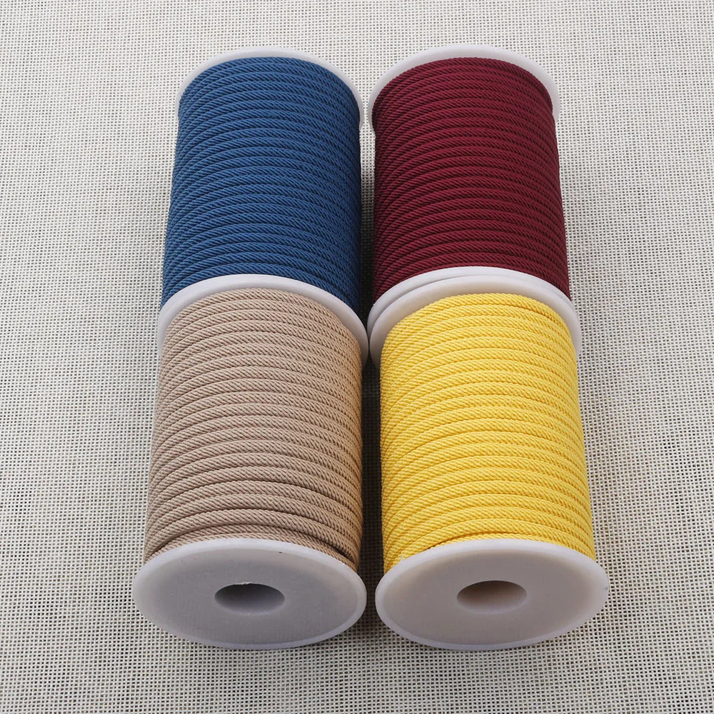 Milan cord jewelry accessories for jewelry making cotton necklace keychain bracelet anklet rope