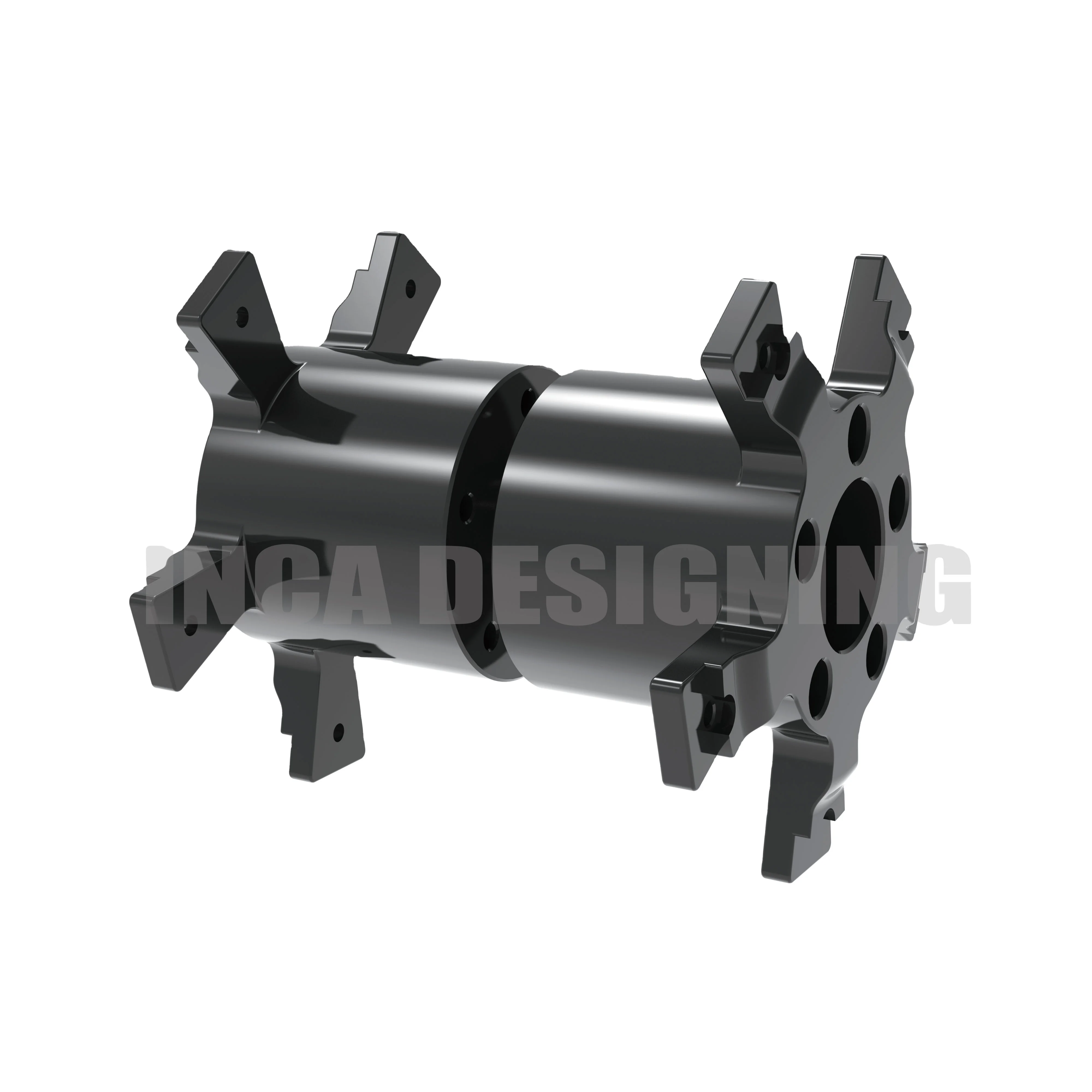 INCA Motorcycle Custom standard hubs flanges kit  for wheel fat boy deluxe slim heritage vrod night rod muscle