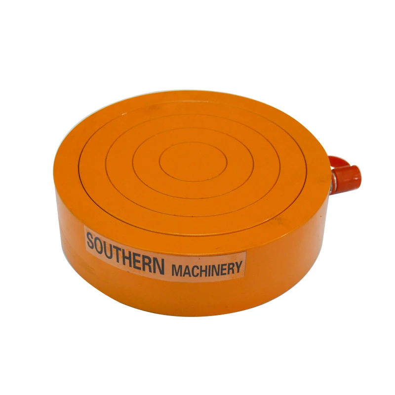 
Withstand voltage 50 ton Double Acting thin super low height telescopic hydraulic cylinder jack 