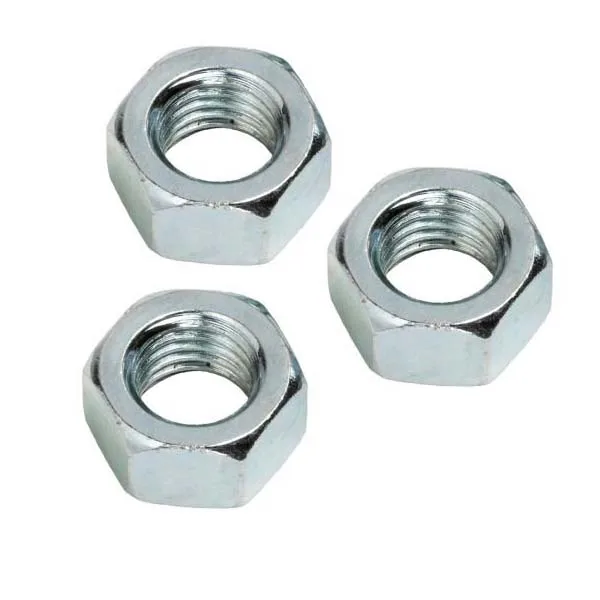 Fasteners Manufacturer Hex Nuts Anti-loosening DIN 985 Class 8/10 Nylon insert lock nuts Zinc HDG Customized