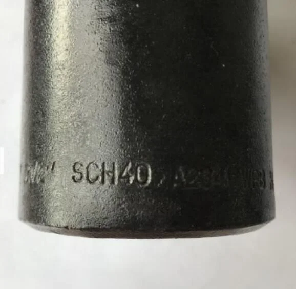 ANSI B16.9 carbon steel tube joint pipe fitting butt welded equal tee straight tee