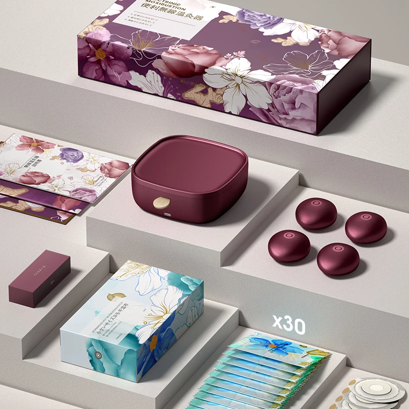 
Портативный беспроводной аппарат для моксотерапии, домашний электрический аппарат для личного использования 