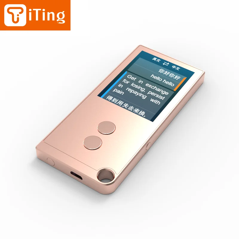 
2020 Amazon dropshipping Portable Smart Voice Translator Machine Two-Way Real Time BT Language Interpreter Voice Live Translator 