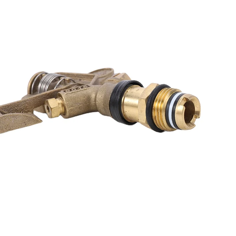 2022 High pressure garden irrigation sprinklers brass impact nozzle metal water sprinkler oscillating sprinklers